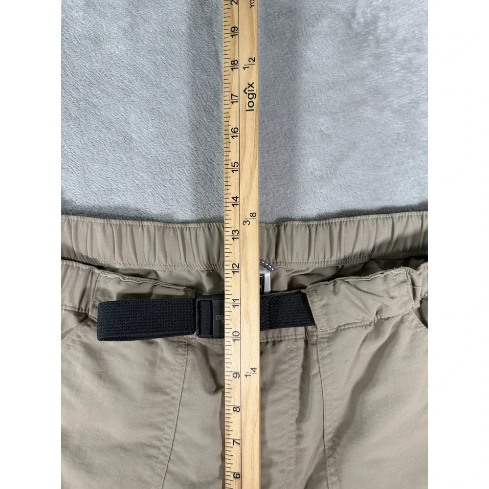 The North Face Shorts Men's Large Tan Paramount Peak Nylon Belted Cargo Hiking